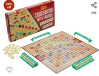 Amazon Brand - Jam & Honey Crossword with  | Board Game for All Ages, Adult