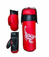 VENOM Kids Champ Junior Boxing Set | 1 Punching Bag, 1 Head Guard, 2 Boxing Gloves(Set Of 2 Size:M)