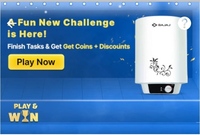 Flipkart Seasonal Offer Challenge| Get Free 3 SuperCoins + Rs. 500 Off On Geysers & Rs. 200 Off On Fans