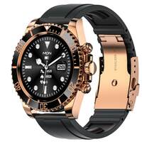 Fire-Boltt Avalanche Luxury Watch, Bluetooth Calling Smart Watch with 1.28” HD Display - Black Silicone