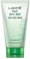 Lakmé 9to5 Matte Moist Clay Facewash, Refreshed Matte Looking Skin Face Wash  (100 g)