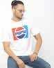 Regular Fit Pepsi Print Crew-Neck T-Shirt