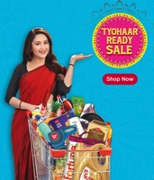 JioMart Tyohaar Ready Sale Upto 70% off  (30 Sep - 4 Oct.)