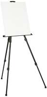 Amazon Brand - Solimo Artist Painting Sketching Easel with Carry Case and 4 Size Stetched Canvases Board Stretched Canvases - 20cmx30cm, 30cmx40cm, 40cmx50cm, 50cmx60cm