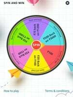 Great Indian Festival | Spin and Win rewards upto INR 500 [details in description]