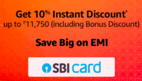 Amazon  10% Off with SBI Credit Card on Kickstarter Deals (30th Sept - 6th Oct)