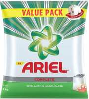 Ariel Complete Value Pack Brilliant Semi-Auto & Hand-Wash BOGO Detergent Powder 4000 g on Flipkart
