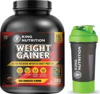Axir Life Science King Nutrition With Ashwagandha Extract | 15.75g Protein With Shaker Weight Gainers/mass Gainers (1 Kg, Rich Chocolate Flavour)