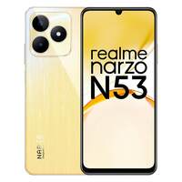 realme narzo N53 (Feather Gold, 4GB+64GB) 33W Segment Fastest Charging