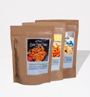 Evolve Snacks carrot masala, papdi, soya corn chips combo