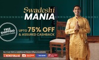 Pepperfry Swadeshi Mania - Upto 75% Off + Free Shipping + Additional 20% Off Using HELLO20