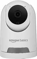 Amazon Basics 2MP Smart Security Camera with 360 Degree View | AI Powered Motion Detection | Enhanced Night Vision | Talk Back Feature (2-Way Calling) | Wi-Fi Enabled 1080p Full HD Picture (White)