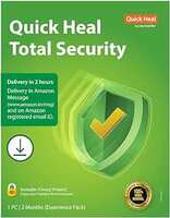Quick Heal Total Security (1 User, 2 Months Experience Pack) | Email Delivery in 2 hours - No CD