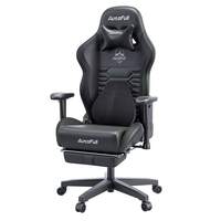 Gaming Chair with Ergonomics Lumbar Support, Racing Style PU Leather [Rs.4500 Coupon + 1000 Prepaid Off]