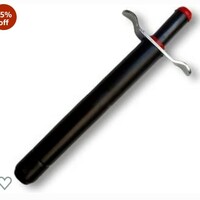 KBS Gas Lighter for Kitchen (Pack of 1)Use Restaurants Metal Gas Stove Lighter Regular Size Easy Grip Long Lasting, Rust Proof (Color- Black)