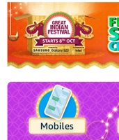 Amazon Great Indian festival sale mobile streak challenge play continue 5 days & Get Rs.500 rewards