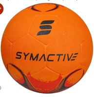Amazon Brand - Symactive Orange Molded Recreational Football (Outdoor Game, Orange Color, Size-5)