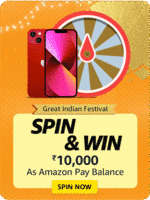 Amazon Great Indian Festival Spin & Win Rs.10000