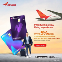 Up to 20% off on Domestic Flight + 5% Neucoins