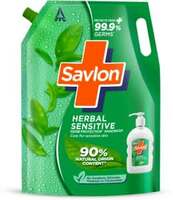 Savlon Herbal Sensitive Germ Protection Liquid  Hand Wash Refill Pouch (1500 ml) Supermart 