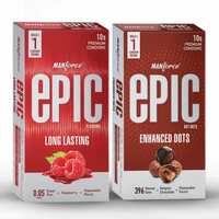 MANFORCE Epic Pleasure, Hot Dots Condom  (Set of 2, 20 Sheets)