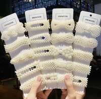 Anna Stella 20 Piece Pearl Hair Clips Large Hair Clips Pins Hair for Women Girls Hair Clip  (White) MOQ 10