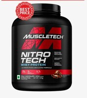 MuscleTech NitroTech Whey Protein, 1.82 kg (4 lb), Milk Chocolate - India