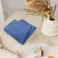 Sassoon Anatolia 1 Piece Cotton Face Towel/Hanky in 500 GSM (30cm X 30cm) - Heaven