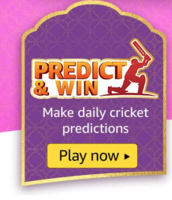 Cricket fever. Predict & win - Playstation & daily prizes