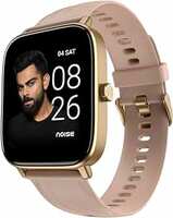  Noise Newly Launched Quad Call 1.81" Display, Bluetooth Calling Smart Watch, AI Voice Assistance, 160+Hrs Battery Life, Metallic Build, in-Built Games, 100 Sports Modes, 100+ Watch Faces (Rose Pink)
