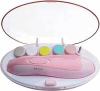 GOCART WITH G LOGO Baby Electric Nail Filer Trimmer (Pink)