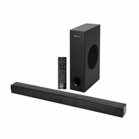 [Prebook Rs.1] Amazon Basics Soundbar with Wired Subwoofer, 90W RMS, 2.1 Channel