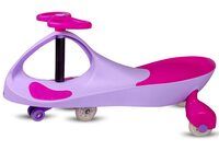 Brunte Tuk Tuk Purple Magic Swing Car for Kids Twister Ride on for Heavy Weight Capacity 3years Plus with Marks Free Wheels, Red (BTT04)