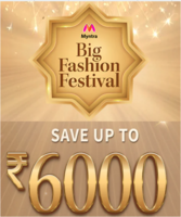 Myntra Big fashion festival flat ₹200 off on Paytm -Save up to ₹6000 on bank offers