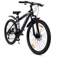 Urban Terrain UT1000S26GREY, Steel MTB Mountain Cycle with 21 Shimano Gear, with Free Cycling Event, Diet Plan & Ride Tracking App by Cultsport (17 Inch Frame, Ideal for Unisex)