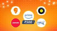 Amazon Do 5 send money/Scan transactions and get rewards worth ₹500.