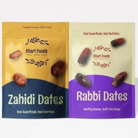 Khari Foods Rabbi & Zahidi Dates Combo 200gm Each (400gm)
