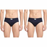 Pepe Jeans Innerwear Men's Brief (Pack of 2) (CLB01-02_True Blue_True Blue-70-75)