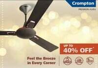 Amazon - Crompton upto 40% off + Bank offers