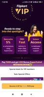 Buy Flipkart VIP MEMBERSHIP get bonus 499 supercoins