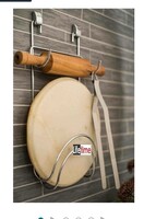 LIFE TIME Heavy Duty, Nano-Coated, No Screws Visible Metal Chakla Belan Stand 