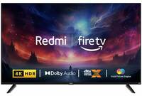 Redmi 108 cm (43 inches) F Series 4K Ultra HD Smart LED Fire TV L43R8-FVIN (Black)