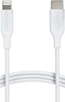 Amazon Basics Usb-C To Lightning Cable Cord, Fast Charging Mfi Certified Charger For Smartphone, Apple Iphone 11/12, Ipad (3-Ft, White)