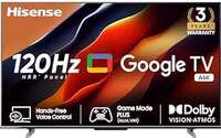 Hisense 126 cm (50 inches) Bezelless Series 4K Ultra HD Smart LED Google TV 50A6K (Gray)