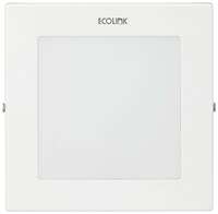 EcoLink 7-Watt Surface Square LED Downlighter (Warm White, Pack of 4)