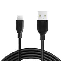 Tizum Usb To Lightning 1.2M Fast Charging Cable Cord, Data Sync And Charging Cable For Apple iPhones, iPad Tablet, Air Pods (Black)