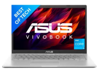 lowest ASUS Vivobook 14 Core i3 11th Gen 1115G4 - (8 GB/512 GB SSD/Windows 11 Home) X415EA-EK322WS Thin and Light Laptop 