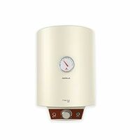 Havells Monza EC 15 L Storage Water Heater, Metallic Body, 2000 W, 4 Star, With Free Flexi Pipe and Free Installation, Warranty: 7 Yr on Inn. Container; 4 Yr on Heating Element; 2 Yr Compre., (Ivory)