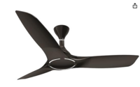 Havells Stealth Air 900mm 1 Star Energy Saving Ceiling Fan (Mettalic Black, Pack of 1)