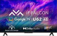 iFFALCON by TCL U62 108 cm (43 inch) Ultra HD (4K) LED Smart Google TV with Dolby Audio, HDR10 